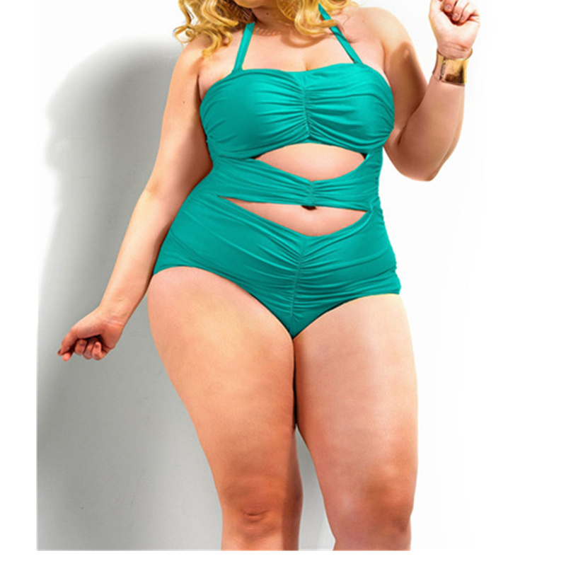 wholesale black plus size swimwear