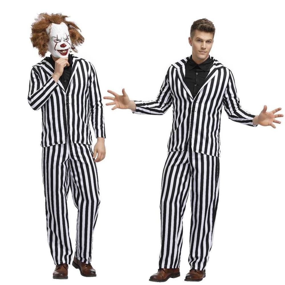 Stephen King's  Horror Clown Costumes Movies Cosplay Costumes