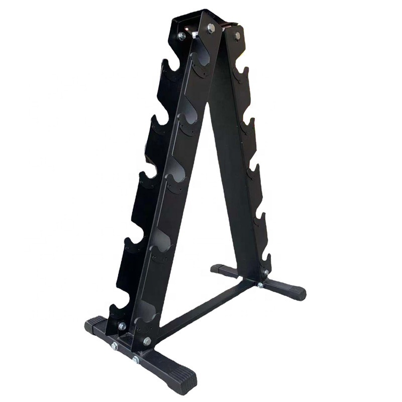 A Frame Dumbbell Rack Stand Vertical Dumbbells Rack 3/5/6/10 Tier Weight Rack