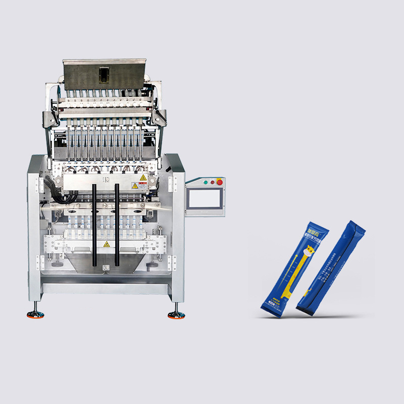 Multi Line Sachet Packing Machine Line 4 Sides Sealing Pouch Bag Vertical Packing Machine