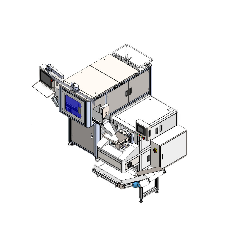 Small Parts Hardware Screws Automatic Visual Precision Low Drop Counting And Packaging Machine