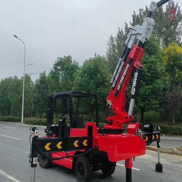 5 tons---8 tons  Forklift Crane Boom jib intelligent hydraulic telescopic boom