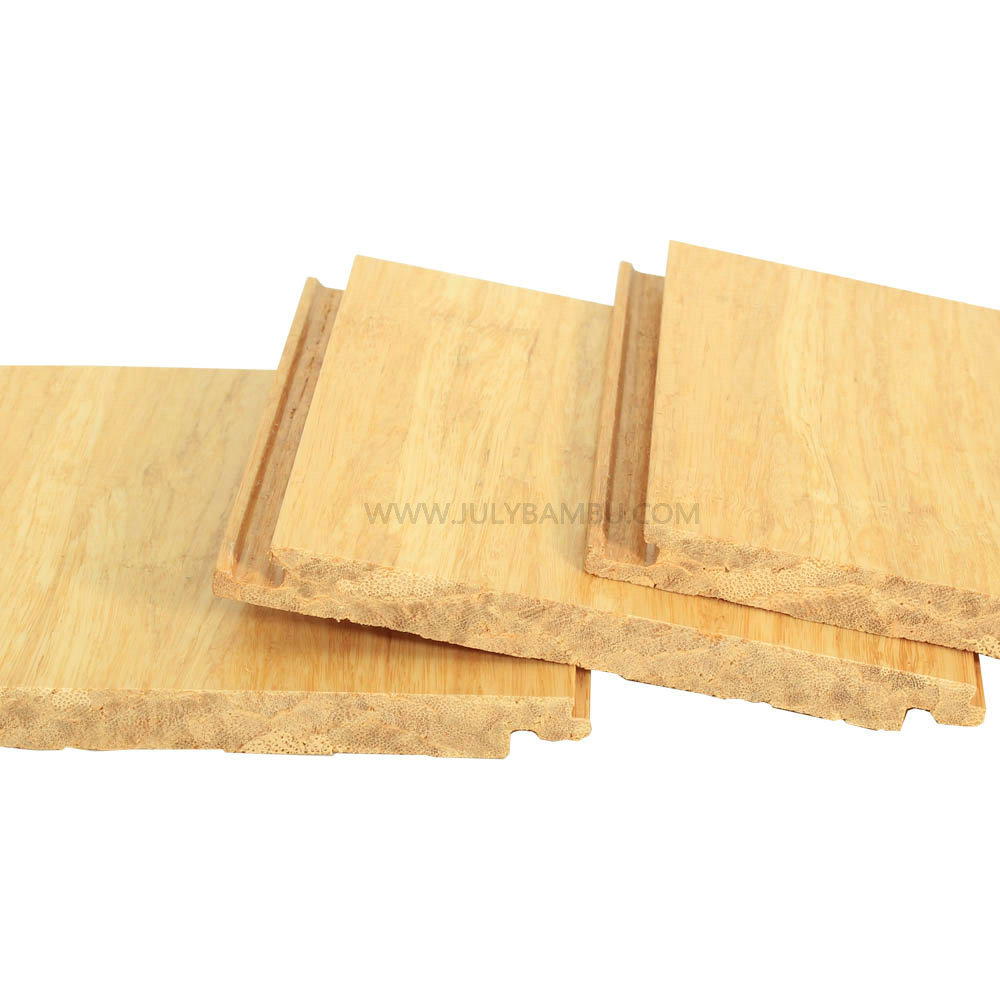 Eco Forest 1850mm x 135mm x 14mm Natural Solid Strand woven Bamboo Flooring