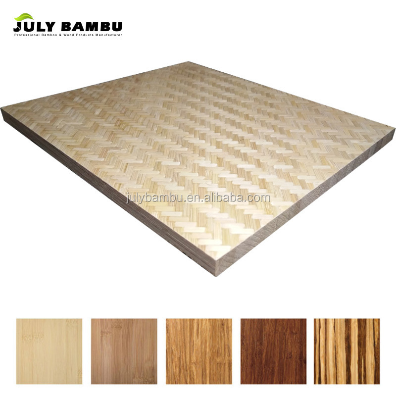 High Quality Bamboo Woven Veeer Panel 1 Ply Bamboo Plywood for Wall