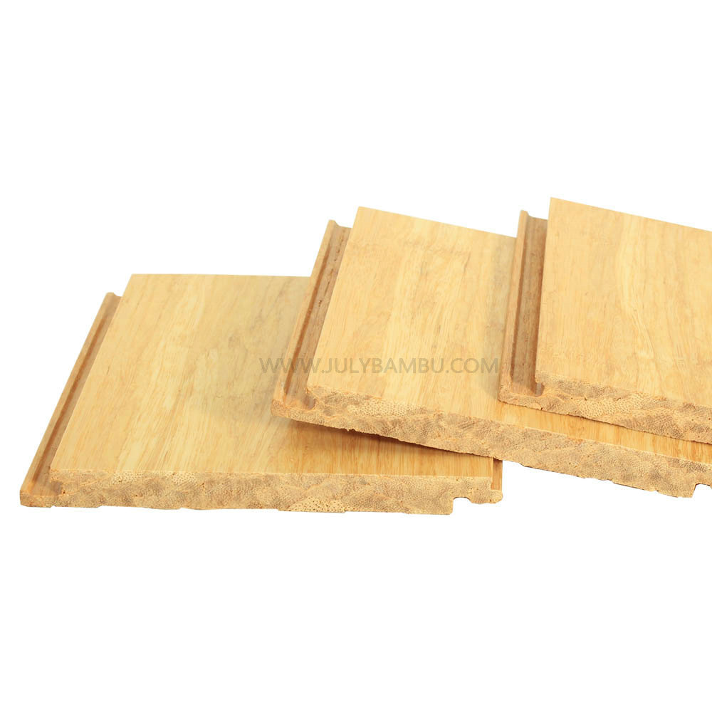 Eco Forest 1850mm x 135mm x 14mm Natural Solid Strand woven Bamboo Flooring