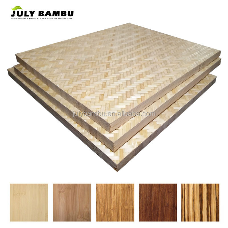 High Quality Bamboo Woven Veeer Panel 1 Ply Bamboo Plywood for Wall