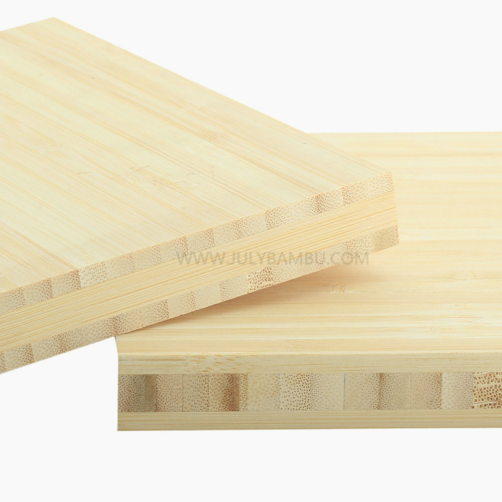 3 Ply Natural Bamboo Furniture Plywood Use for 20mm Bamboo Table top