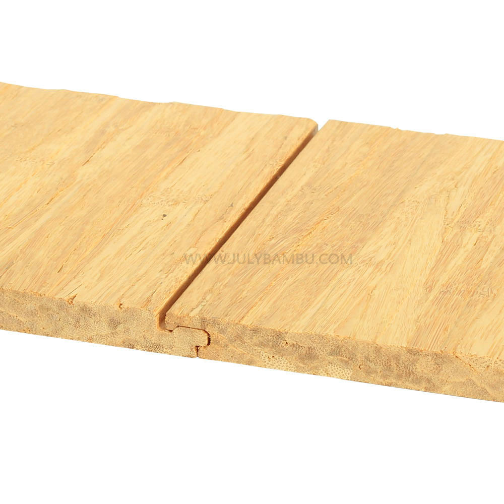 Eco Forest 1850mm x 135mm x 14mm Natural Solid Strand woven Bamboo Flooring