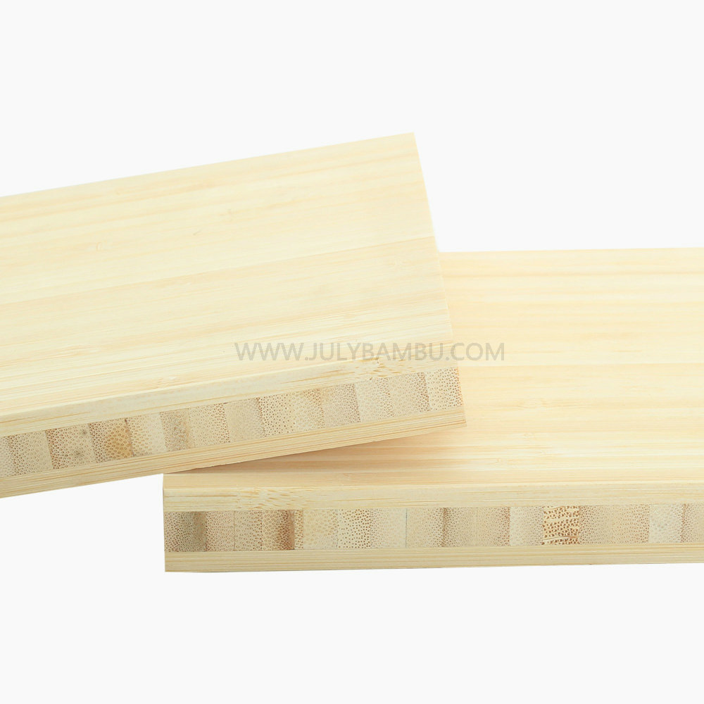 3 Ply Natural Bamboo Furniture Plywood Use for 20mm Bamboo Table top