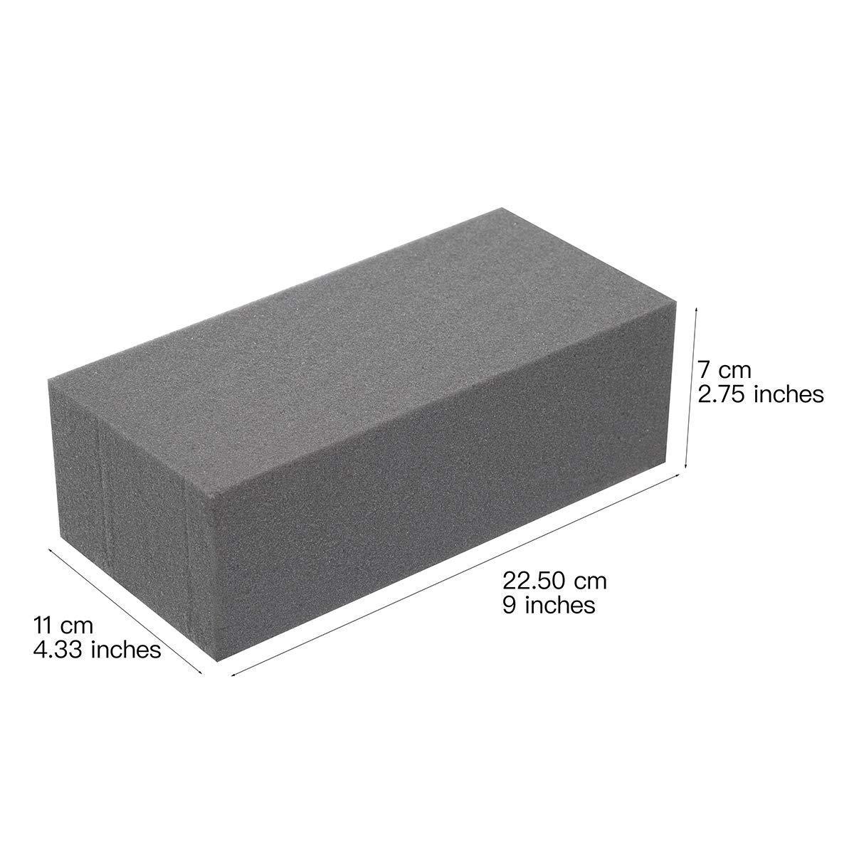 Dry Floral Foam Bricks Florist Foam Blocks for Artificial Flower Arrangement and Holiday Crafts Supply