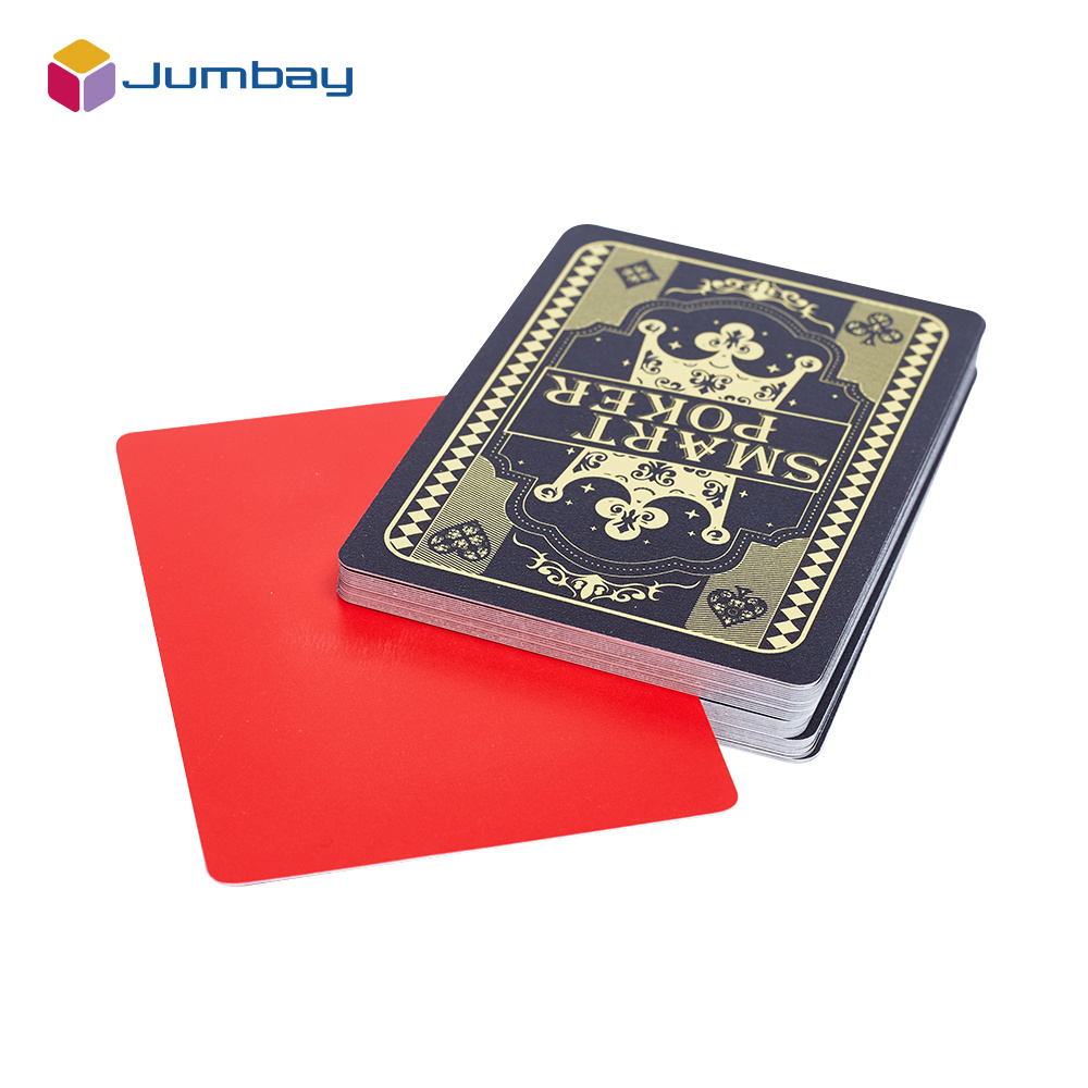 Wholesale Manufacturer Printing Logo Custom Size Poker Cards Waterproof Plastic Magic Card PVC Paper Playing Card