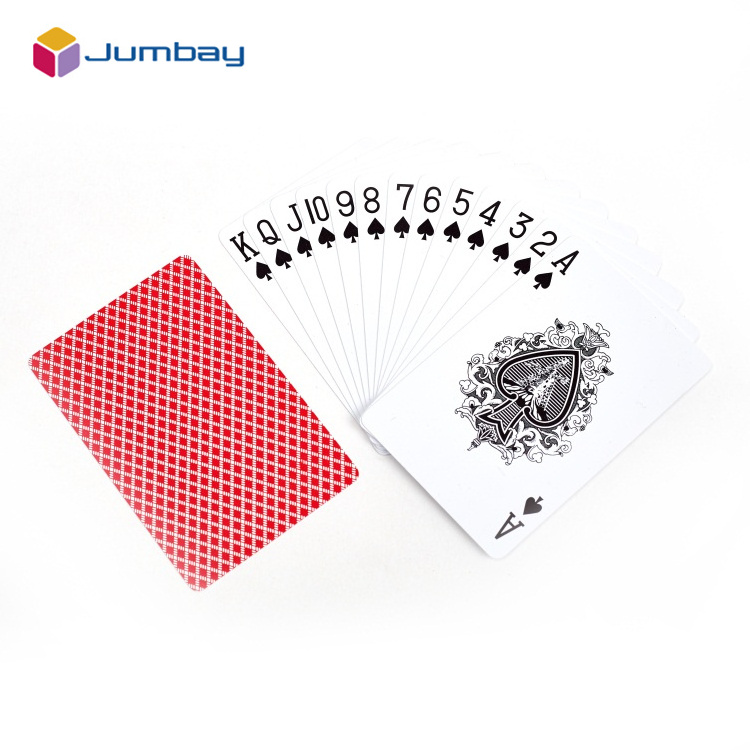 Premium Custom Special Cut Casino Size Large Quality Poker Cards Tabletop Playing Cards