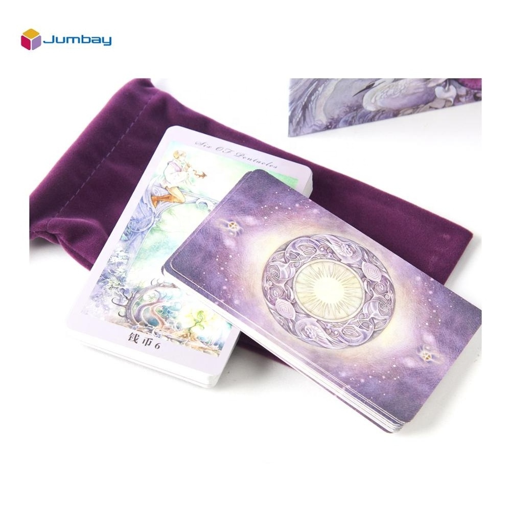 Professional customization energy saving tarot card game high-end printing tarot playing card