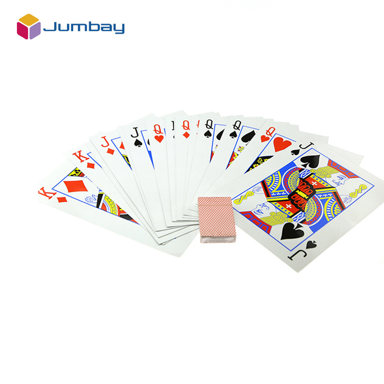 Personalized Professional Customization Custom Huge Size Paper Playing Card