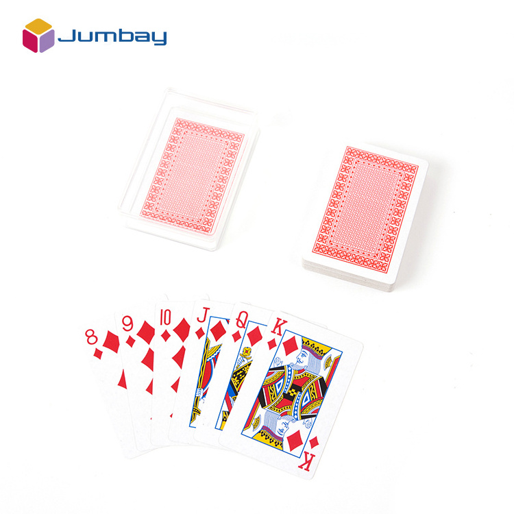 Professional Customization 310gsm Germany Black Core Casino Playing Cards Cheap Lamination Playing Card