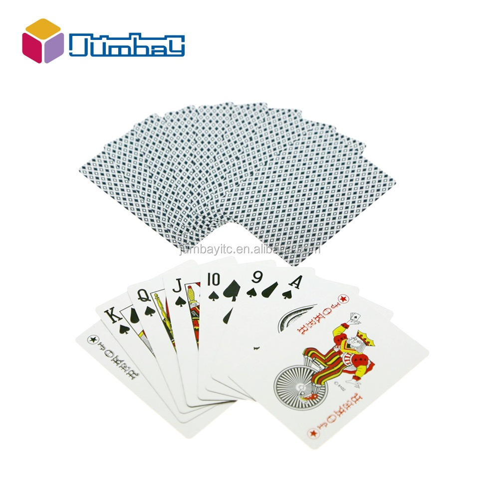 Professional customization magic trick playing cards game made in Jiangsu low price custom casino plastic playing cards