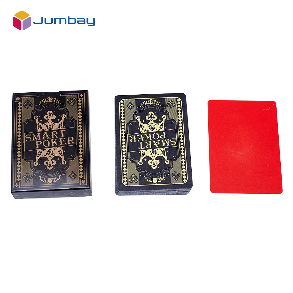 Wholesale Manufacturer Printing Logo Custom Size Poker Cards Waterproof Plastic Magic Card PVC Paper Playing Card