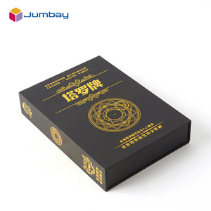 Wholesale Custom Printing Paper Or 100% Plastic High Quality Mini Deck Tarot Oracle Cards with printed book