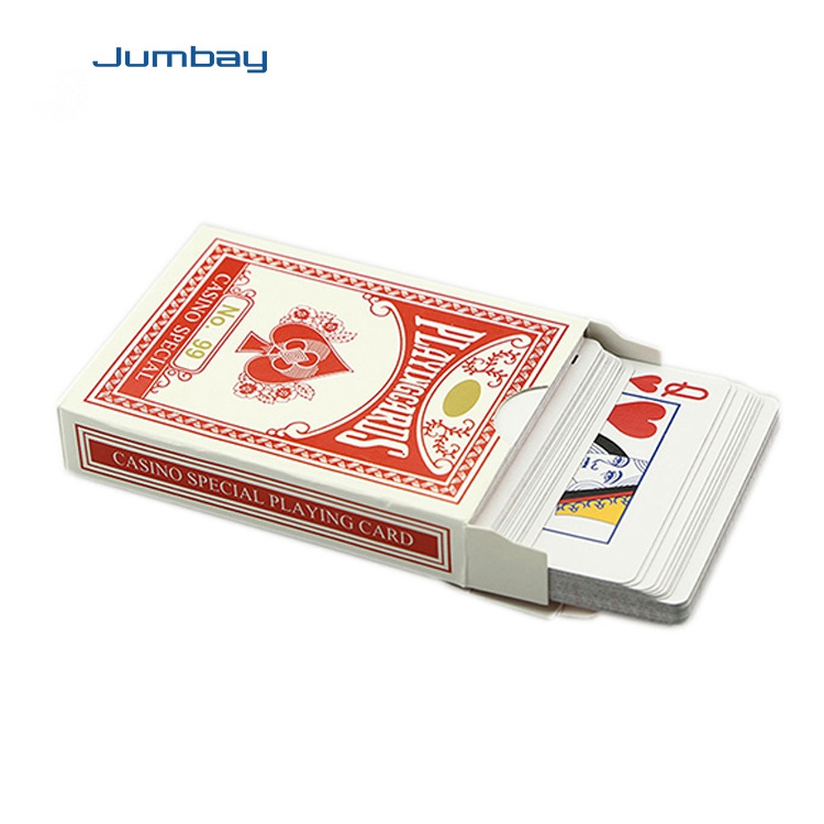 Custom printed casino playing cards hot sale gambling playing cards with beautiful design