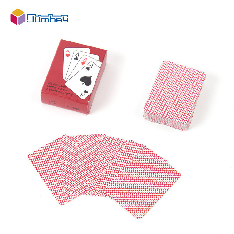 Colorful cartoon playing cards for kids children cartoon cute paper poker cards