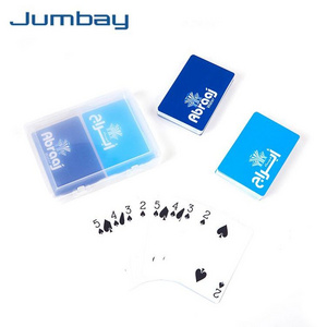 Professional Playing Cards Survival Tips Double Deck Advertising Playing Cards For Promotion