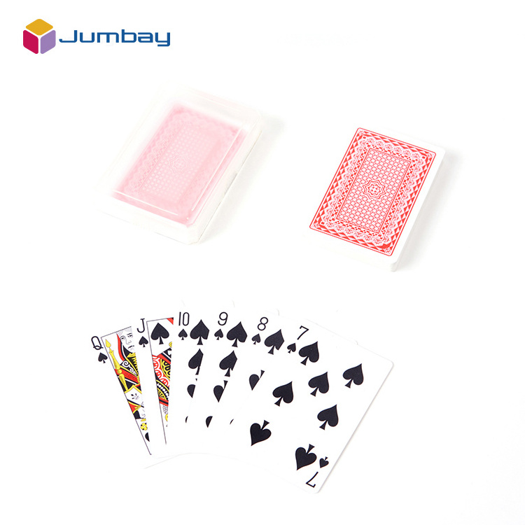 Professional Customization 310gsm Germany Black Core Casino Playing Cards Cheap Lamination Playing Card