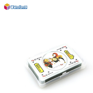 Professional canasta playing cards poker card magic tricks custom educational game cards for kids