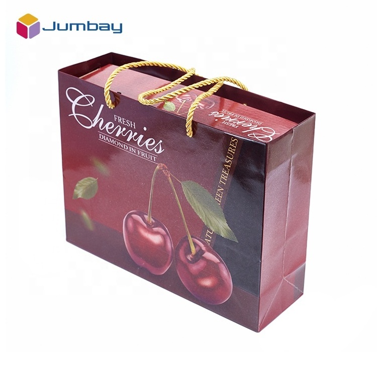 Custom Rigid Banana Cherries Boxes Mango Carton Cardboard Fruits Packaging Supplier For Strawberry Pineapples Vegetables Box