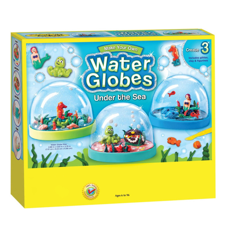 Creativity DIY Crafts Kit Make Your Own Water Globes for Kids