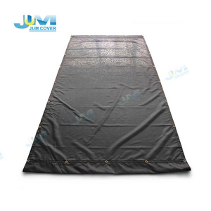 Black Dump Truck Tarps Replace Mesh Tarp Dump Truck Pull Tarps