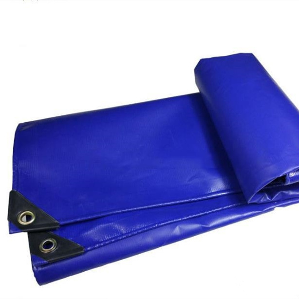 blue waterproof fabric plastic pvc tarpaulin hay tarp