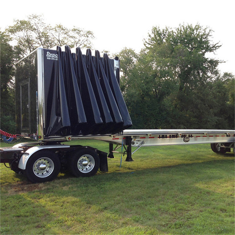 Super quality retractable dump covers tarp systems trucks shipping tarps pvc truck cover for roll off