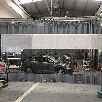 Garage Divider PVC Curtains Insulated Garage Industrial Curtain Wall Partition