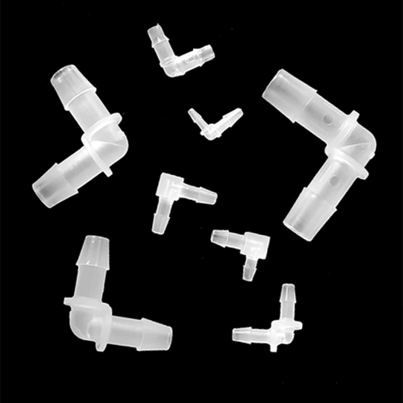 Wholesale 2-Way In-Line Plastic Tube Connector Polypropylene PVC Pipe Barb Fittings Water Hose Barbed Valve Rubber Nipple