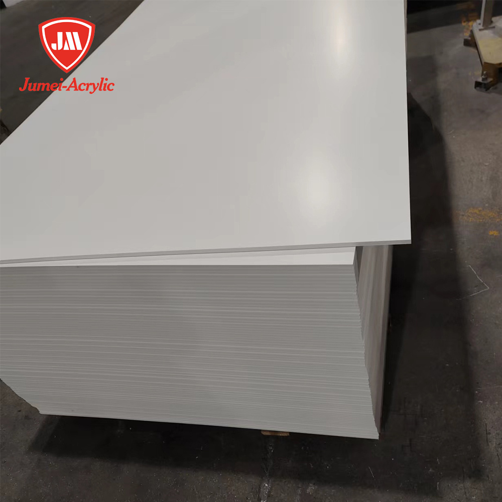 JUMEI PVC Foam sheets 1220*2440 Size  18mm 12mm 15mm Thick PVC Material Celuka Foam Board