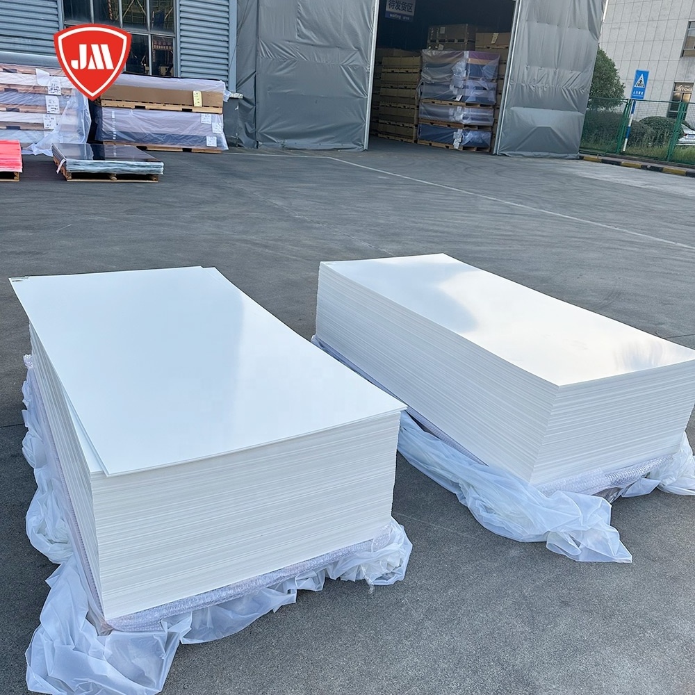 JUMEI PVC Foam sheets 1220*2440 Size  10mm  Thick PVC Material Celuka Foam Board