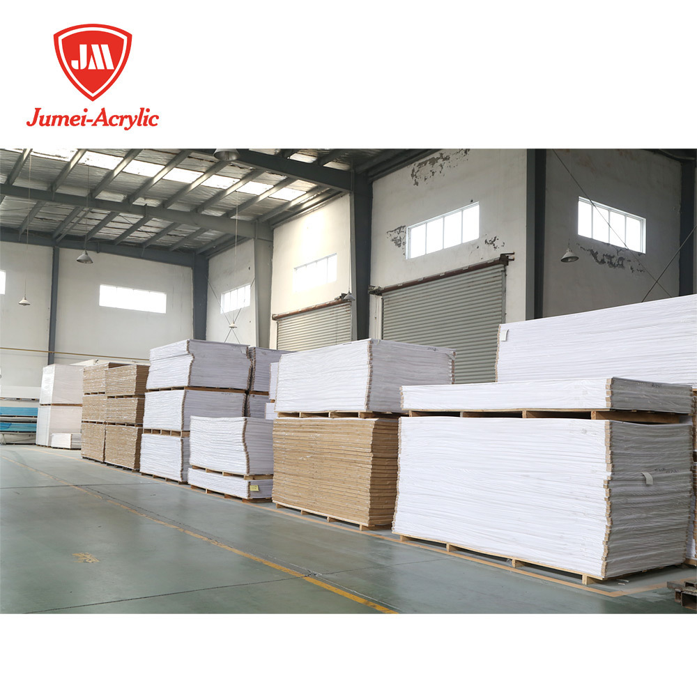 Jumei 3mm 1220*2440/1560*3050mm PVC Decorative Pattern Hard PVC Foam Board Used for Architectural Decoration