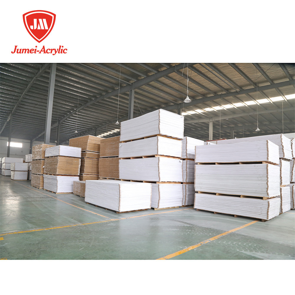 Jumei 3mm 1220*2440/1560*3050mm PVC Decorative Pattern Hard PVC Foam Board Used for Architectural Decoration