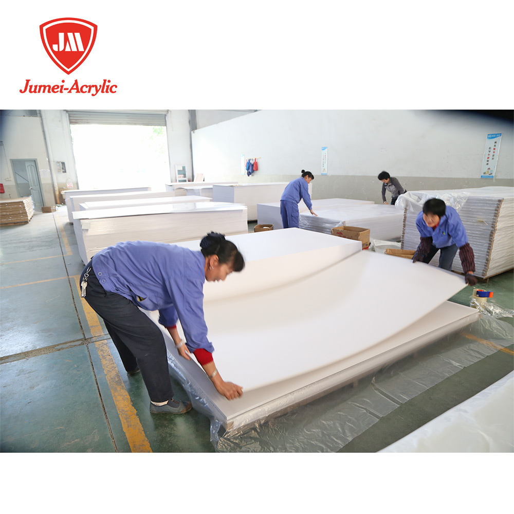 Jumei 3mm 1220*2440/1560*3050mm PVC Decorative Pattern Hard PVC Foam Board Used for Architectural Decoration