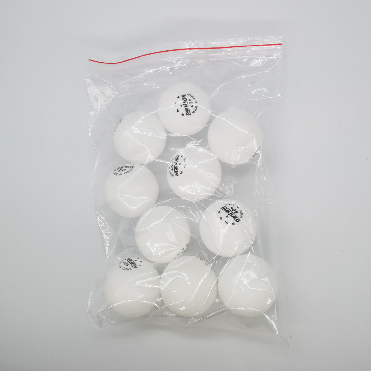 Three star White over 40mm Seamless Standard Table Tennis Ball  Professional Match PingPang Ball