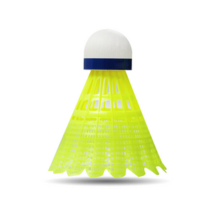 Badminton factory outdoor 76 77 speed badminton shuttlecock white yellow light badminton ball