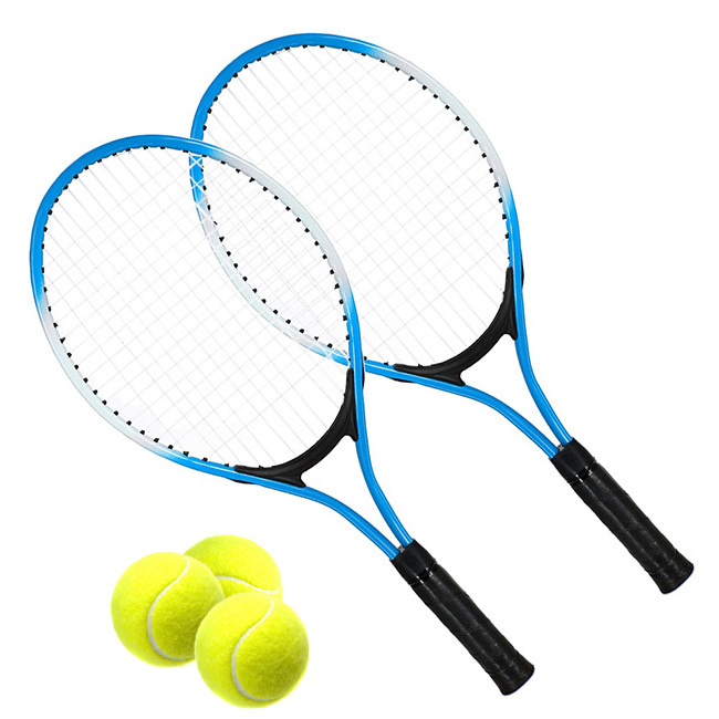 Hot Selling Pop Tennis Racket with String raquette de tennis for Adult Training Outdoor Indoor paddle tennis racket