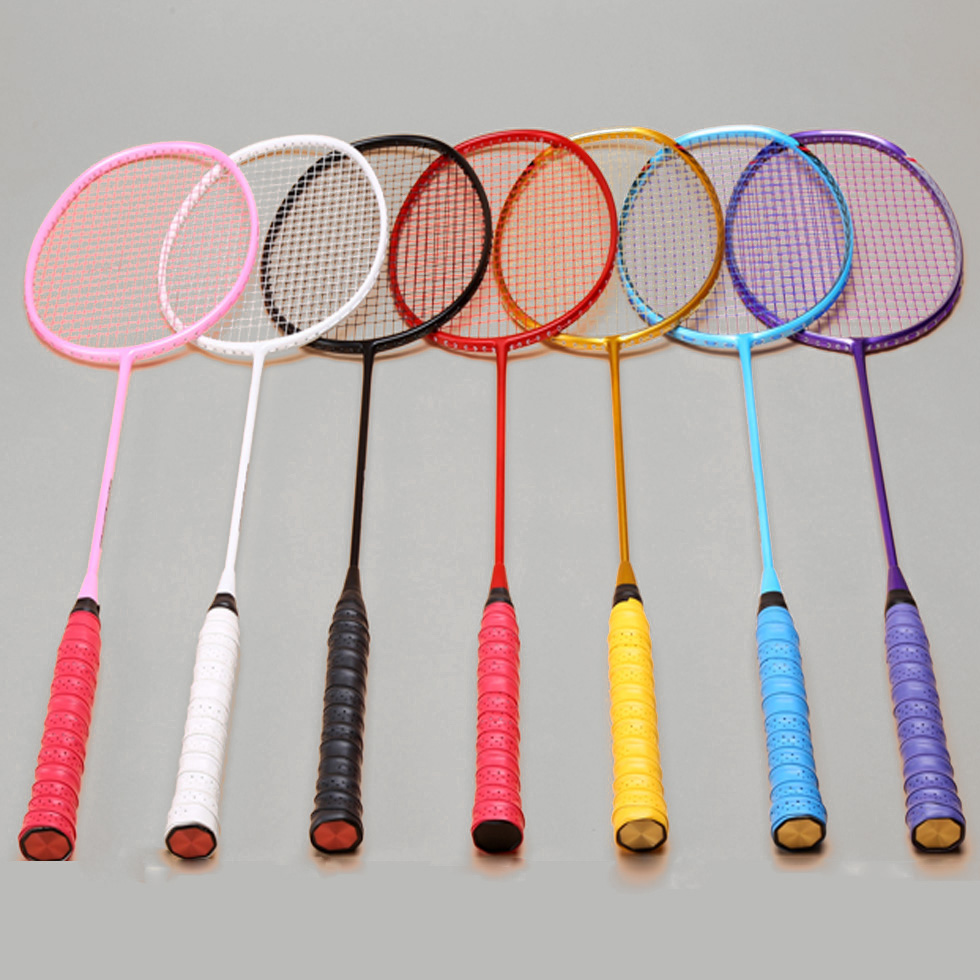 Badminton racket with wholesale price and high quality which has carbon badminton racket.