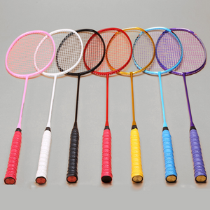 Badminton racket with wholesale price and high quality which has carbon badminton racket.