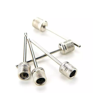 Mini Metal Pump Needles Sports Soccer Ball Football Air Pump Needle For Inflate Basketball and Football