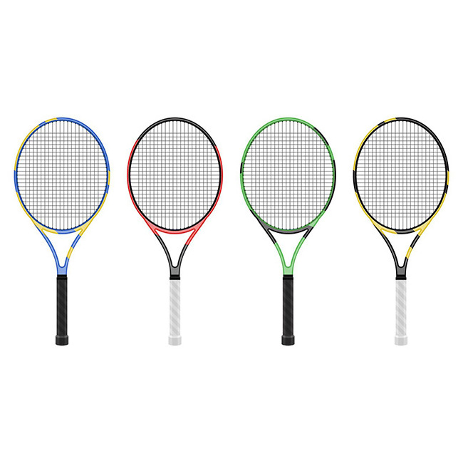 Hot Selling Pop Tennis Racket with String raquette de tennis for Adult Training Outdoor Indoor paddle tennis racket