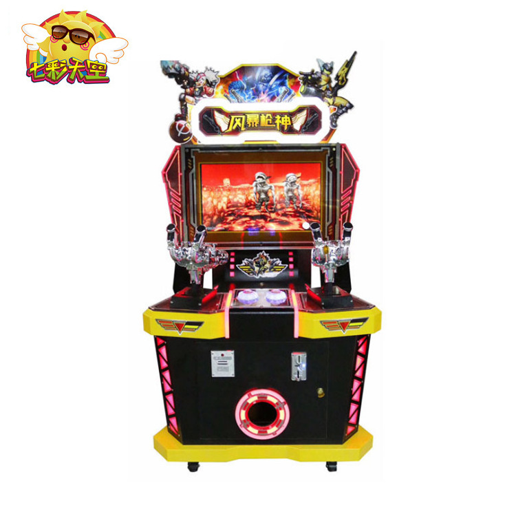 competitive price indoor amusement game arcade amusement hooting arcade park Crazy indoor shooting game