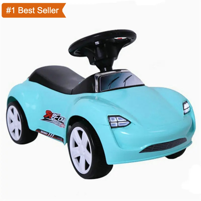 Istaride Kids Four-wheel Music Silent Wheel Children Ride on Car Toys for Boys Baby Walker Cars for Children To Ride