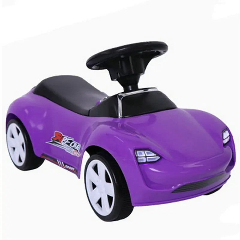 Istaride Kids Four-wheel Music Silent Wheel Children Ride on Car Toys for Boys Baby Walker Cars for Children To Ride