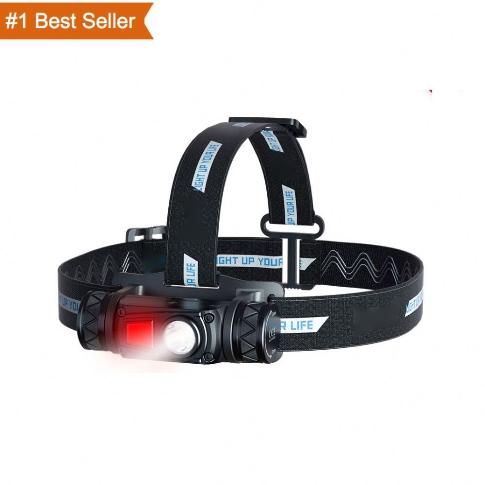 Istaride Rechargeable Led Headlamp Fishing Headlight Torch Hunting Camping Headlamp Flashlight Head Lights For Forehead